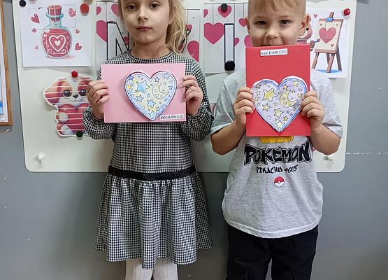 Walentynki w starszej grupie