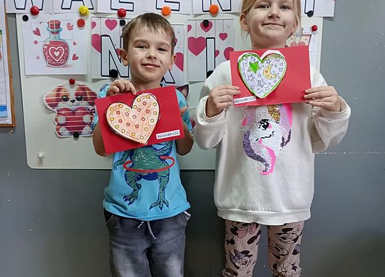 Walentynki w starszej grupie