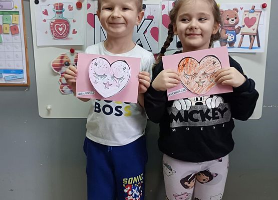 Walentynki w starszej grupie