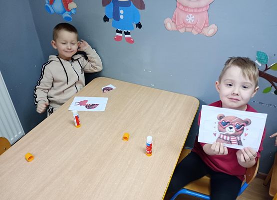 Walentynki w starszej grupie