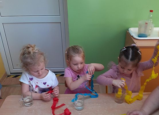 Eksperymenty w młodszej grupie