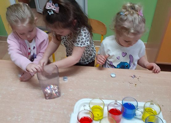 Eksperymenty w młodszej grupie