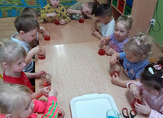 Eksperymenty w młodszej grupie