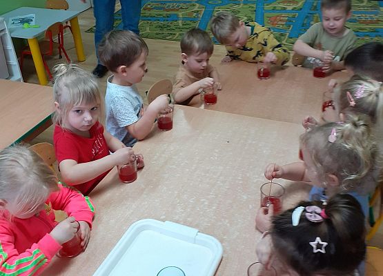 Eksperymenty w młodszej grupie