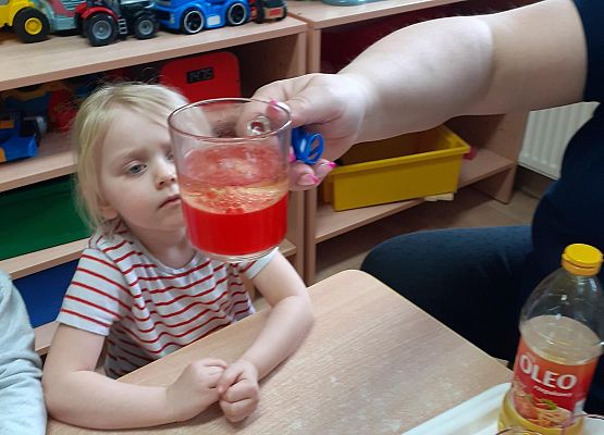 Eksperymenty w młodszej grupie