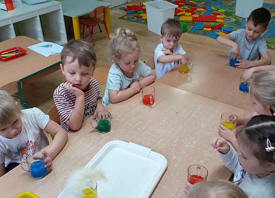 Eksperymenty w młodszej grupie