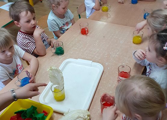 Eksperymenty w młodszej grupie