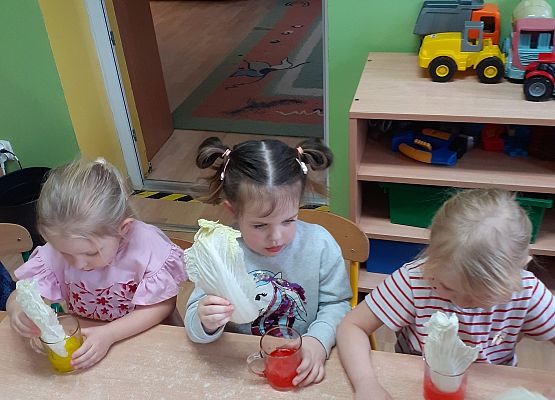 Eksperymenty w młodszej grupie