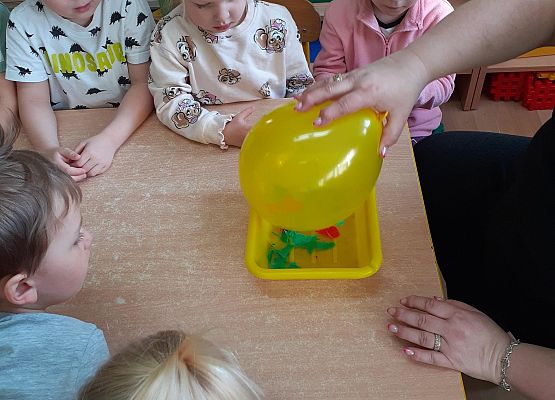 Eksperymenty w młodszej grupie