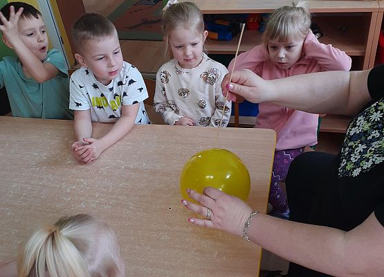 Eksperymenty w młodszej grupie