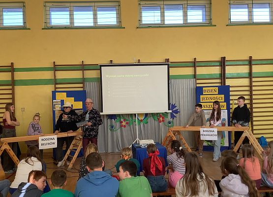Powitanie wiosny w szkole w Garczegorzu 21 marca 2025rok.