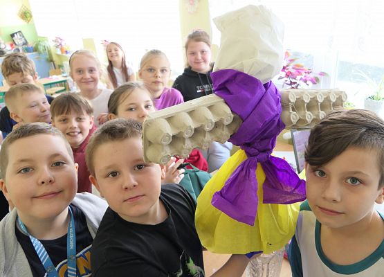 Powitanie wiosny w szkole w Garczegorzu 21 marca 2025rok.