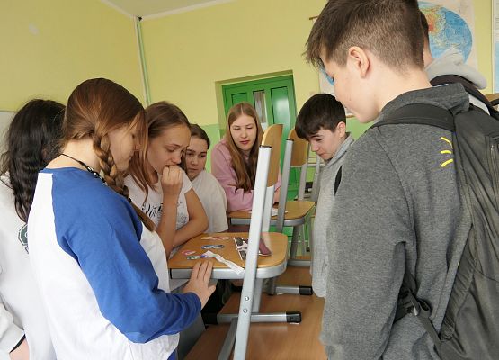 Powitanie wiosny w szkole w Garczegorzu 21 marca 2025rok.