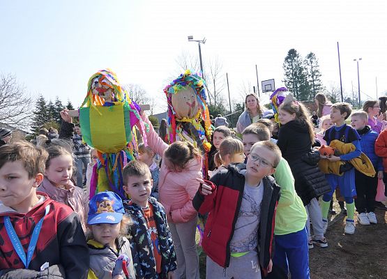 Powitanie wiosny w szkole w Garczegorzu 21 marca 2025rok.