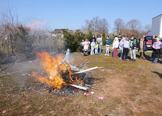 Powitanie wiosny w szkole w Garczegorzu 21 marca 2025rok.