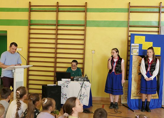 Powitanie wiosny w szkole w Garczegorzu 21 marca 2025rok.