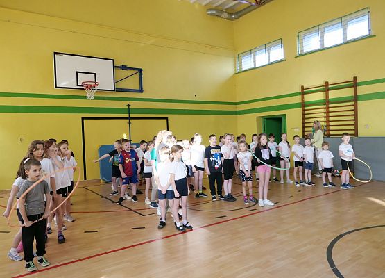 Powitanie wiosny w szkole w Garczegorzu 21 marca 2025rok.