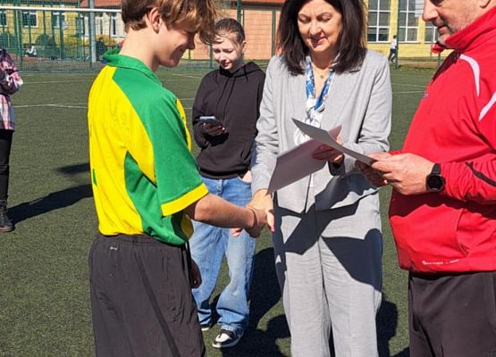 Podwójne wicemistrzostwo gminy w ramach Igrzysk Młodzieży.