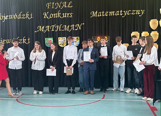 Mamy 4 miejsce w konkursie wojewódzkim Mathman w Redkowicach