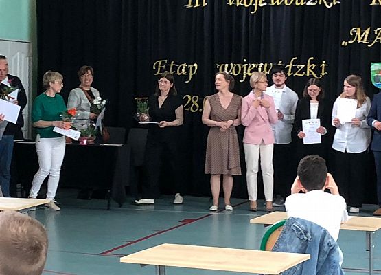 Mamy 4 miejsce w konkursie wojewódzkim Mathman w Redkowicach