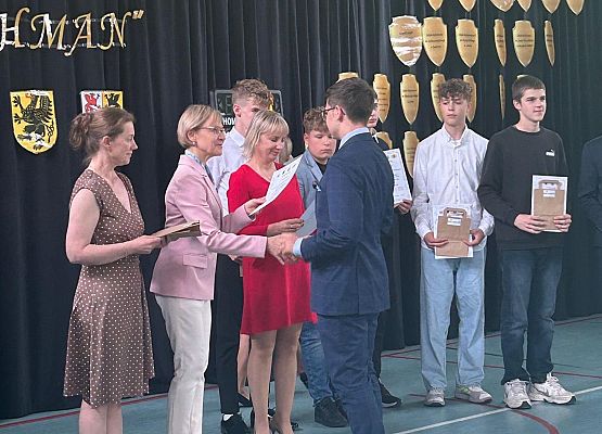 Mamy 4 miejsce w konkursie wojewódzkim Mathman w Redkowicach