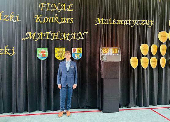 Mamy 4 miejsce w konkursie wojewódzkim Mathman w Redkowicach