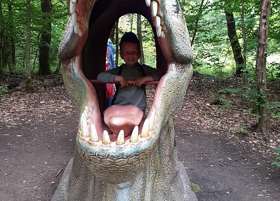 Grafika 43: Wycieczka do Parku Miniatur w Stryszej Budzie. Grupa młodsza