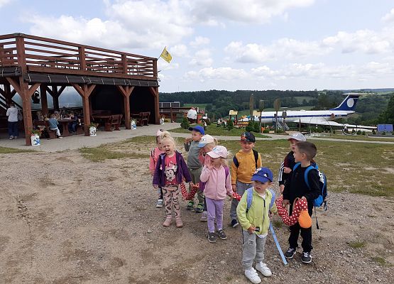 Grafika 58: Wycieczka do Parku Miniatur w Stryszej Budzie. Grupa młodsza