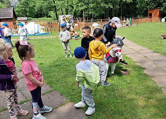 Grafika 77: Wycieczka do Parku Miniatur w Stryszej Budzie. Grupa młodsza