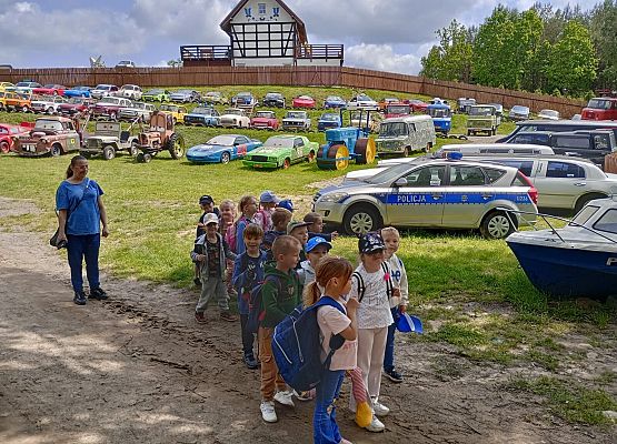 Grafika 58: Wycieczka do Parku Miniatur w Stryszej Budzie. Grupa starsza