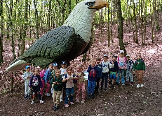 Grafika 5: Wycieczka do Parku Miniatur w Stryszej Budzie. Grupa starsza