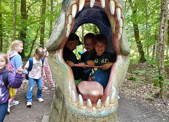 Grafika 37: Wycieczka do Parku Miniatur w Stryszej Budzie. Grupa starsza