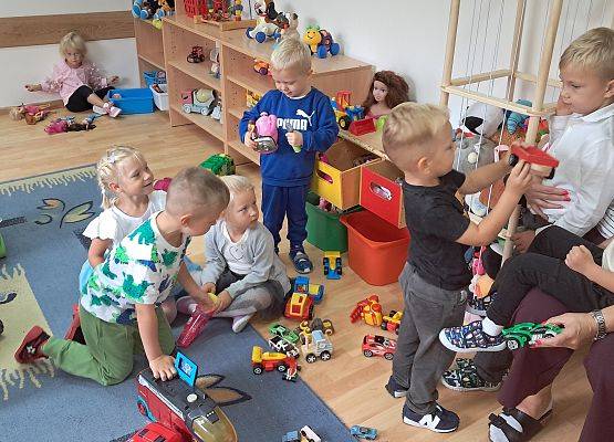 Grafika 5: Pierwszy dzień w przedszkolu