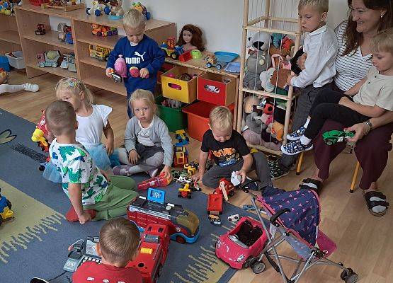 Grafika 6: Pierwszy dzień w przedszkolu