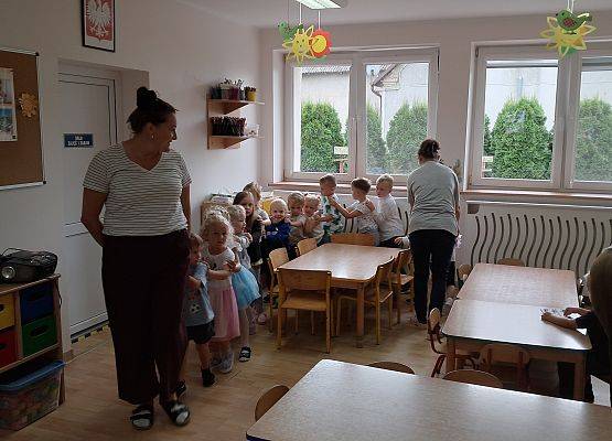 Grafika 17: Pierwszy dzień w przedszkolu