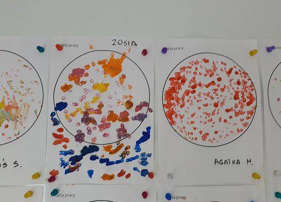 Grafika 5: Kropka - moja inspiracja. Prace plastyczne