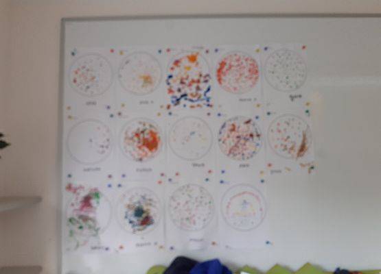 Grafika 8: Kropka - moja inspiracja. Prace plastyczne