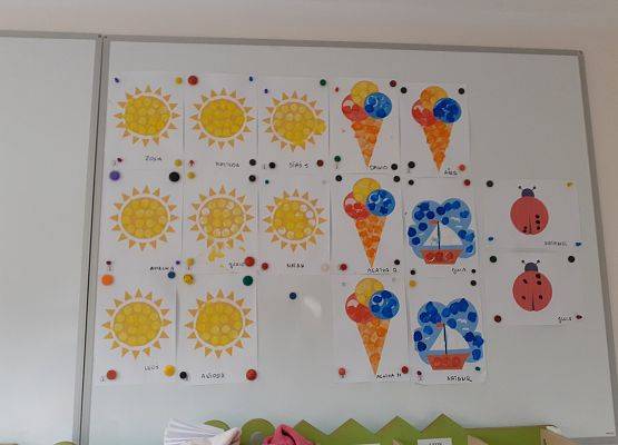 Grafika 9: Kropka - moja inspiracja. Prace plastyczne