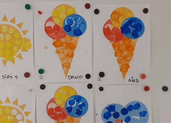 Grafika 14: Kropka - moja inspiracja. Prace plastyczne