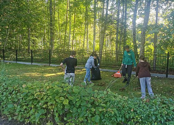 Porządki na Cmentarzu