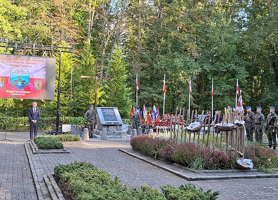 Uroczystość 80lecia Marszu Śmierci w Krępie Kaszubskiej.