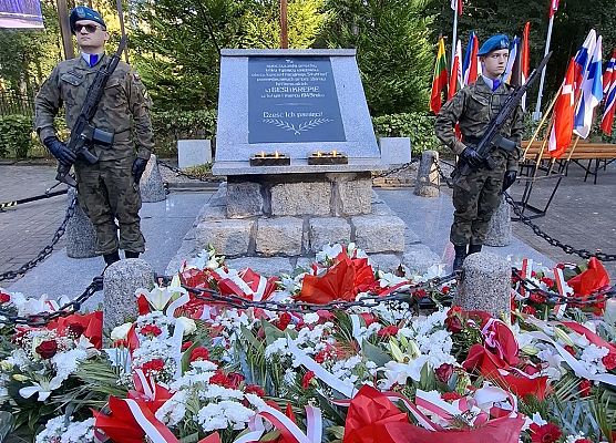 Uroczystość 80lecia Marszu Śmierci w Krępie Kaszubskiej.