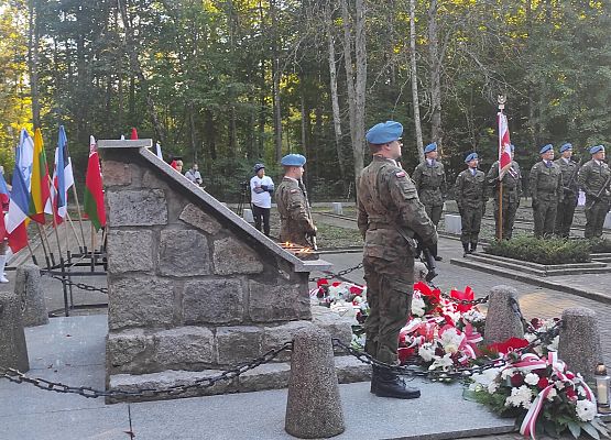 Uroczystość 80lecia Marszu Śmierci w Krępie Kaszubskiej.