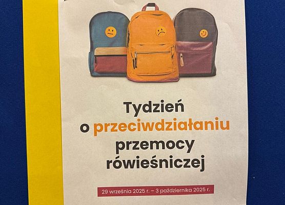 Grafika 1: Tydzień Przeciwdziałania Przemocy Rówieśniczej