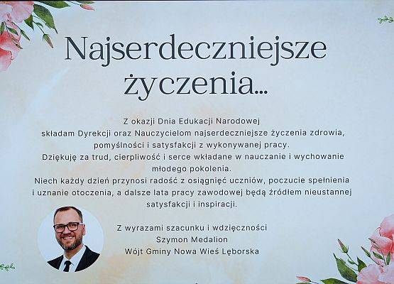Dzień Edukacji Narodowej w Urzędzie Gminy Nowa Wieś Lęborska