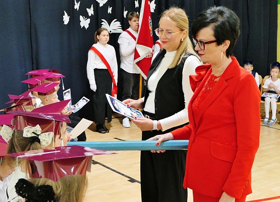Uroczystość pasowania na ucznia klas 1 w Zespole Szkół w Garczegorzu - X 2025r.