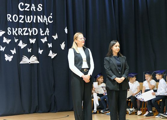Uroczystość pasowania na ucznia klas 1 w Zespole Szkół w Garczegorzu - X 2025r.