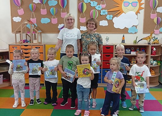 Grafika 5: Spotkanie z Panią Bibliotekarką