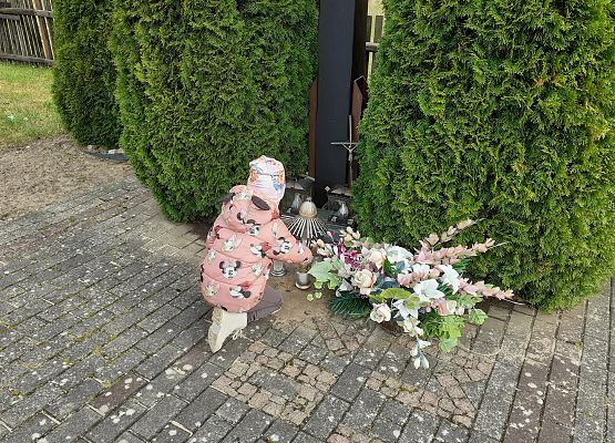 Grafika 3: Spacer na pobliski cmentarz