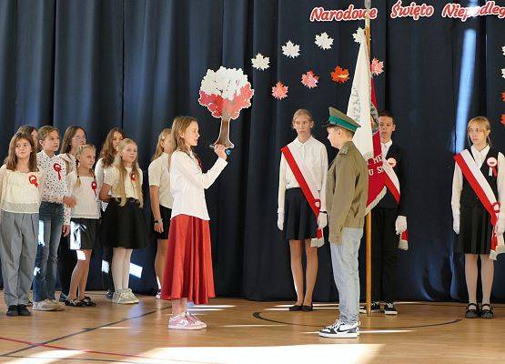 Grafika 13: Apel z okazji Święta Niepodległości